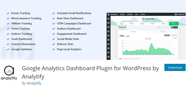 Analytify Google Analytics Plugin