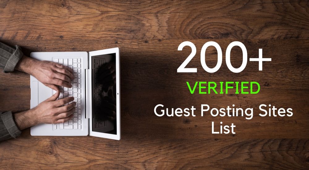 list of top Guest Posting Sites