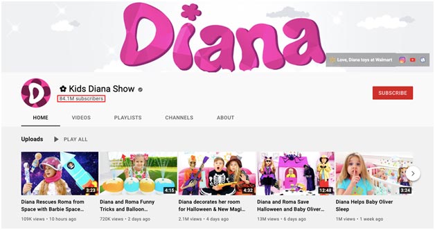 Kids Diana Show